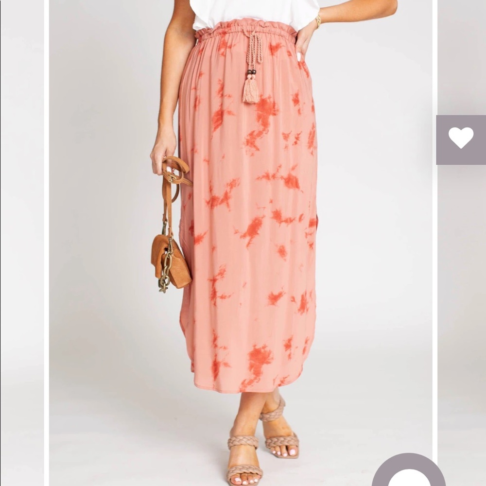 BB Dakota by Steve Madden High Tied Skirt